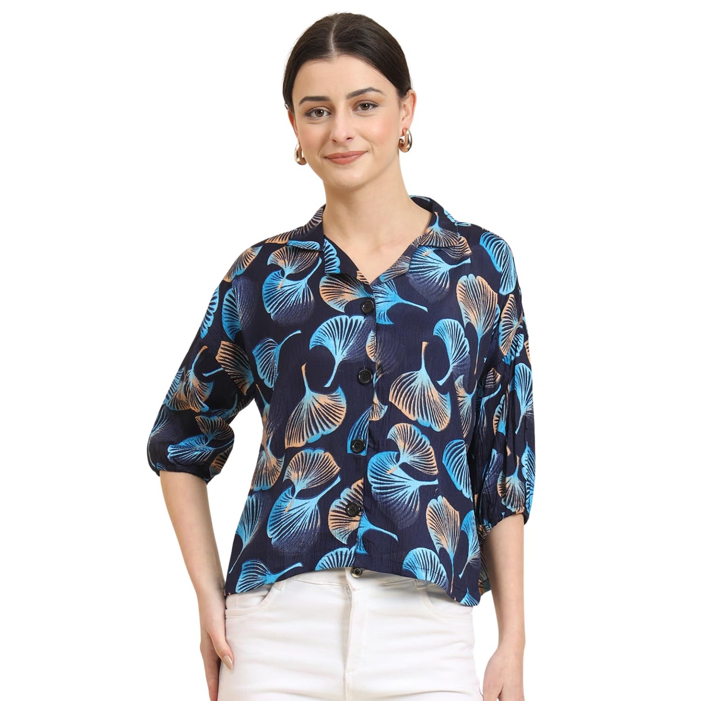 SOFISTY Women's Boxy Shirt | Cotton Bland