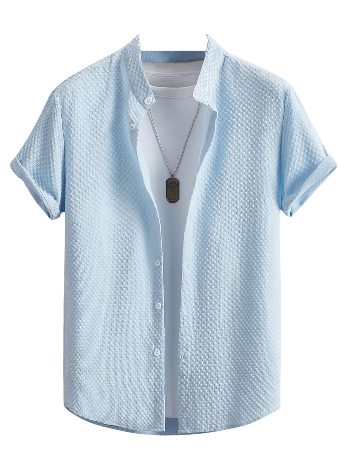 SWADESI STUFF Men's Stylish Polycotton Regular Fit