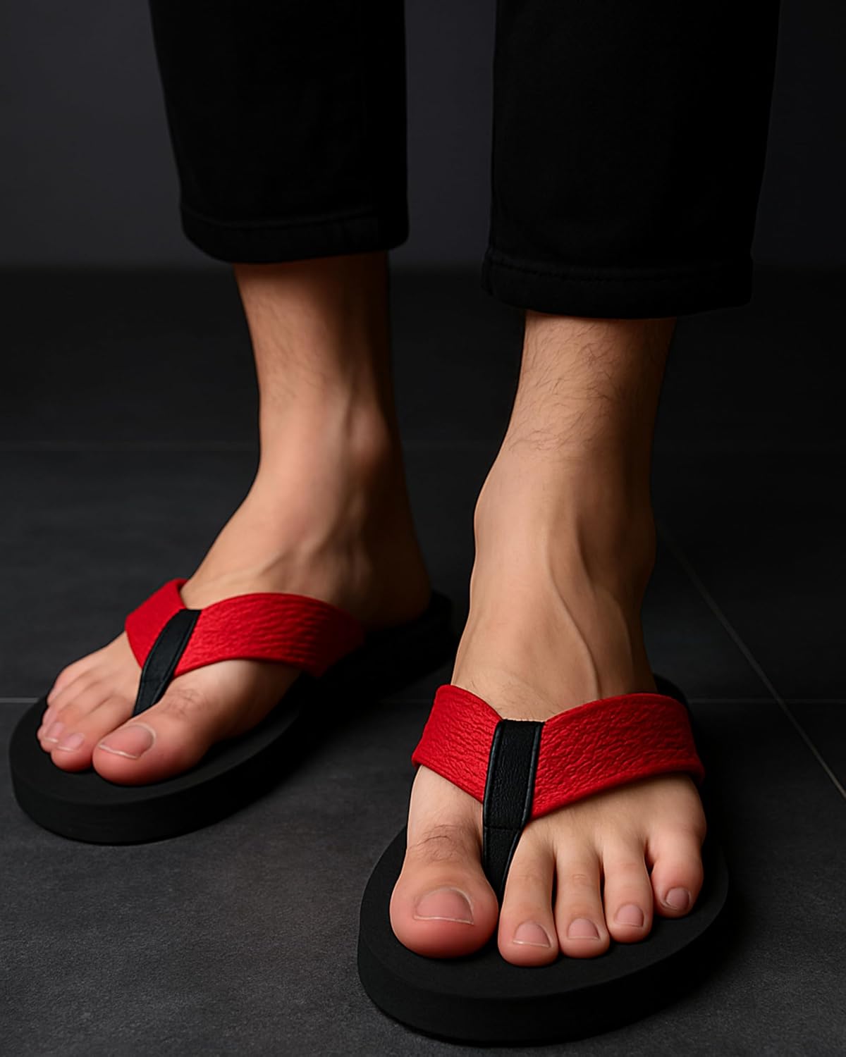 Men’s Flip Flops Lightweight Anti-Slip Slippers - alphahostel.in