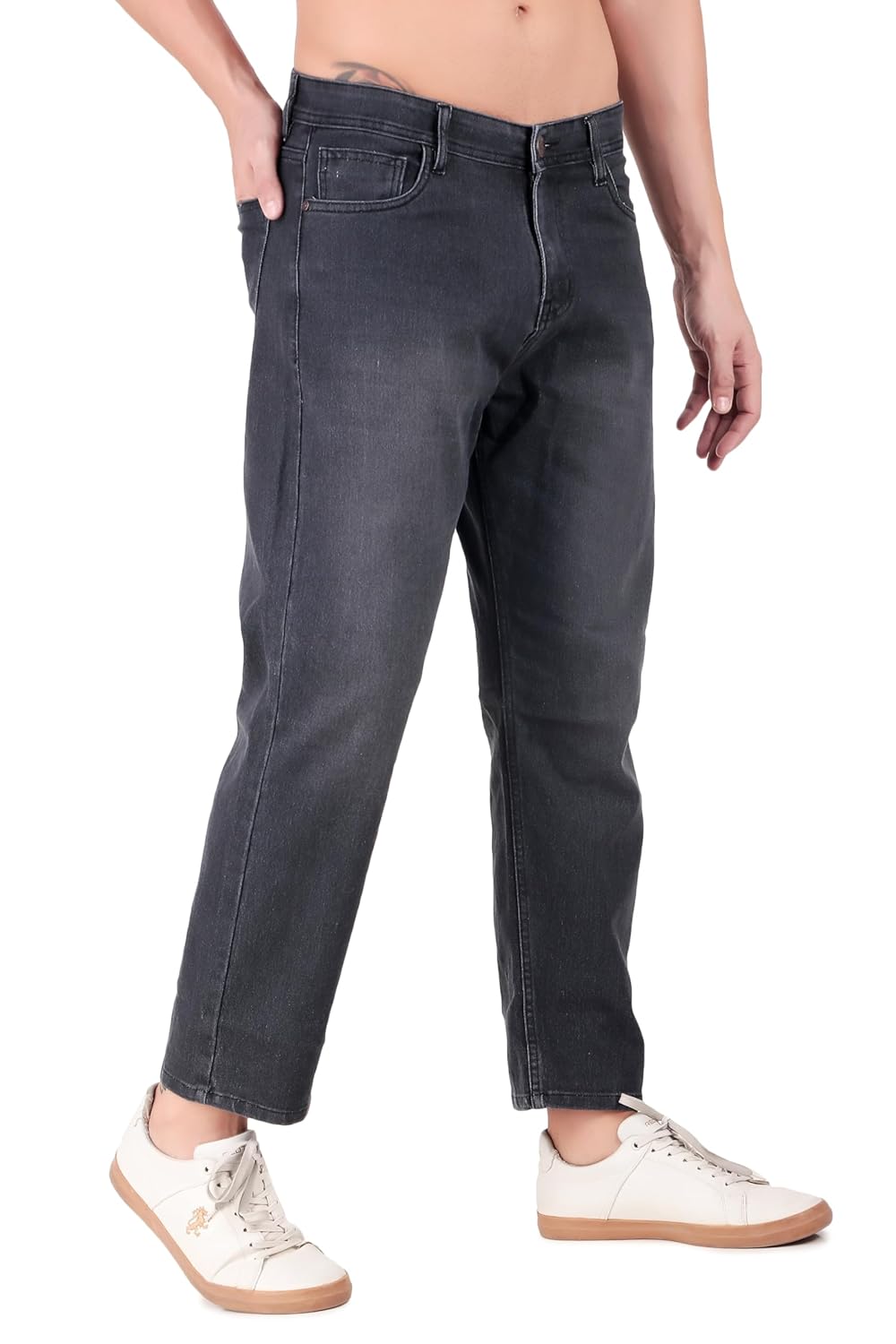 London Hills Men's Relaxed Fit Mid Rise Jeans || Relaxed