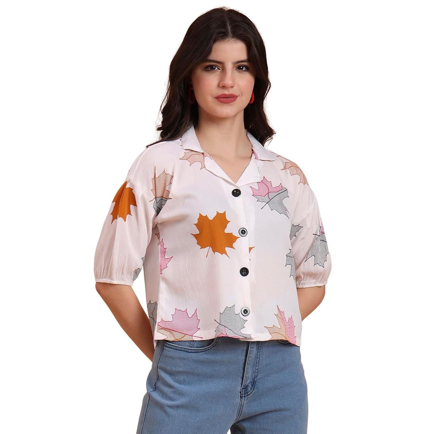 SOFISTY Women's Boxy Shirt | Cotton Bland