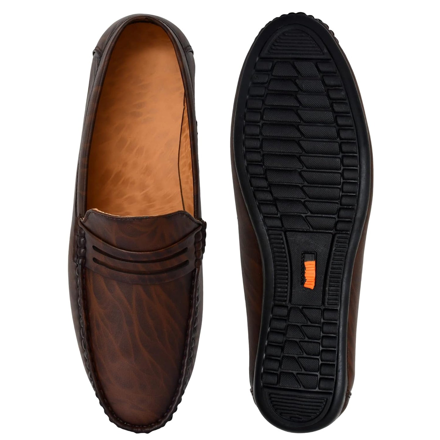 Karaddi Loafer for Men's Shoes Tan Brown Black Shoe - alphahostel.in