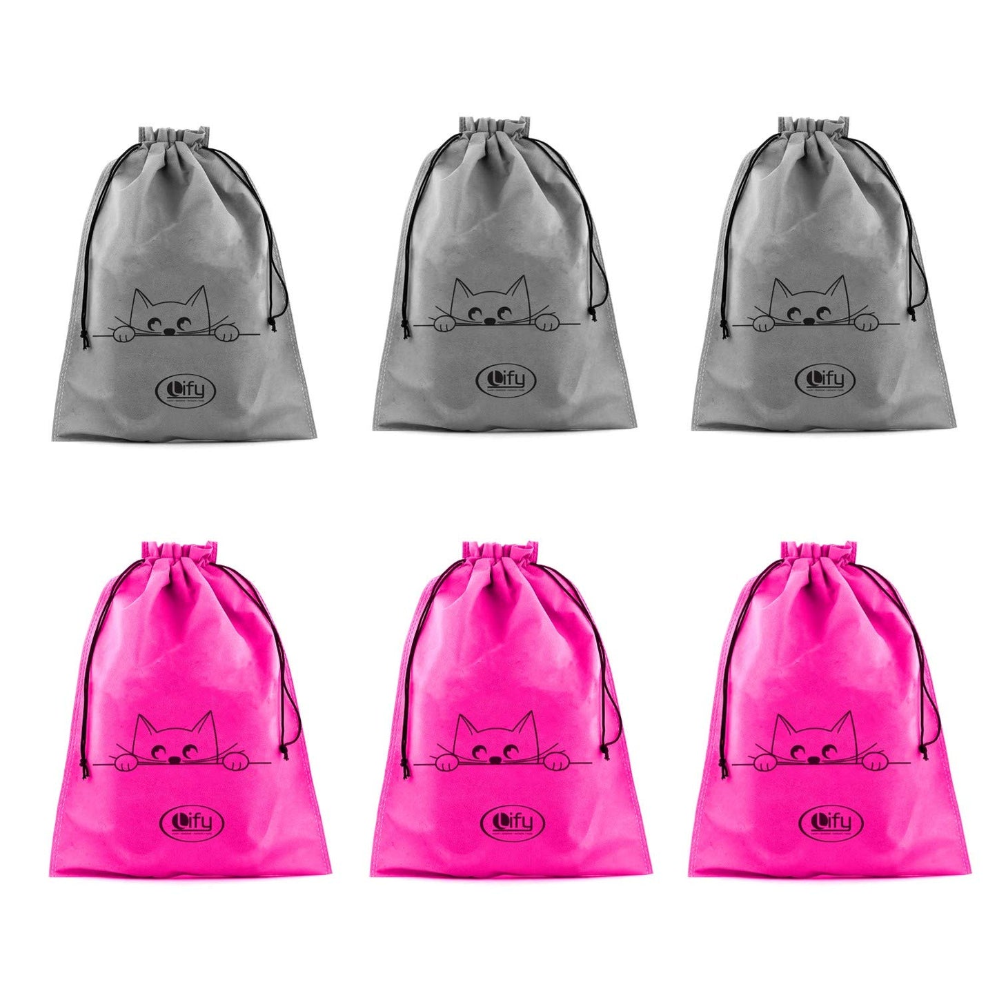 Lify Travel Shoe Bags, Portable Travel Shoe Tote Bags