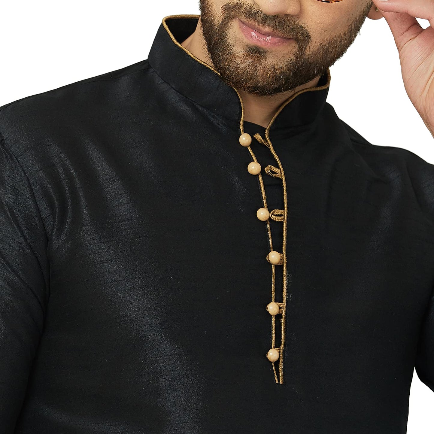 ABH LIFESTYLE Men's Silk Long Kurta only.