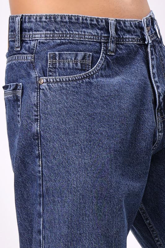 London Hills Men's Relaxed Fit Mid Rise Jeans || Relaxed
