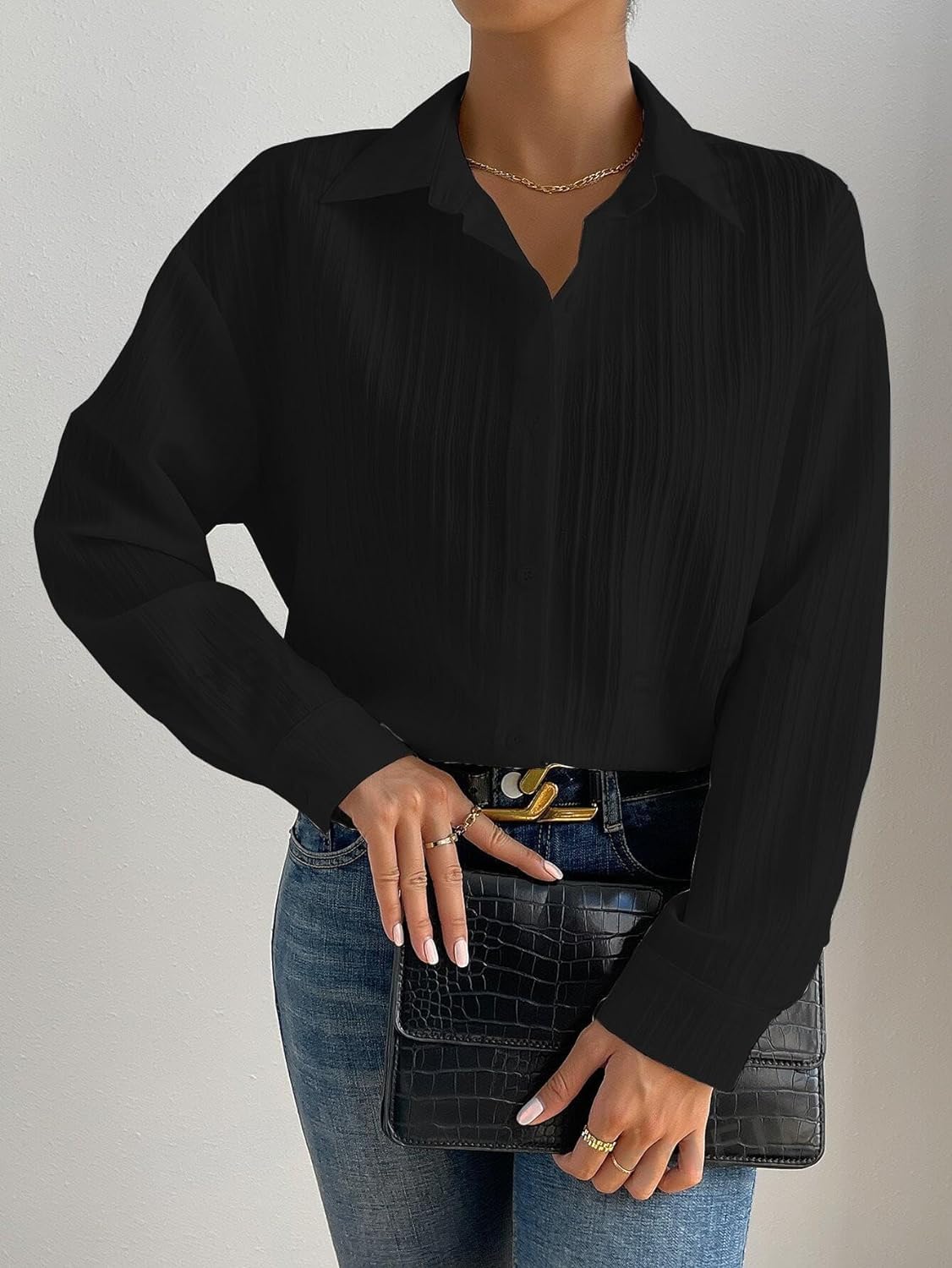 ROYALICA Women and Girls Fancy Women Regular Fit Formal Shirt/Shirts for Women Stylish Western.