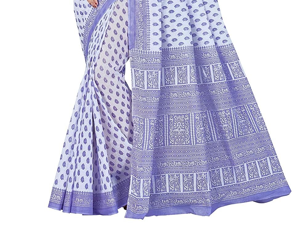 Women's Pure Cotton Printed saree