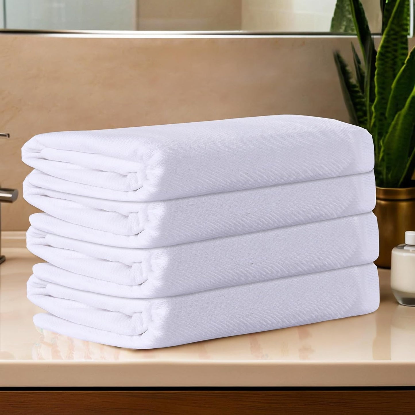 Kuber Industries Pack of 2 Cotton Hand/Face Towels
