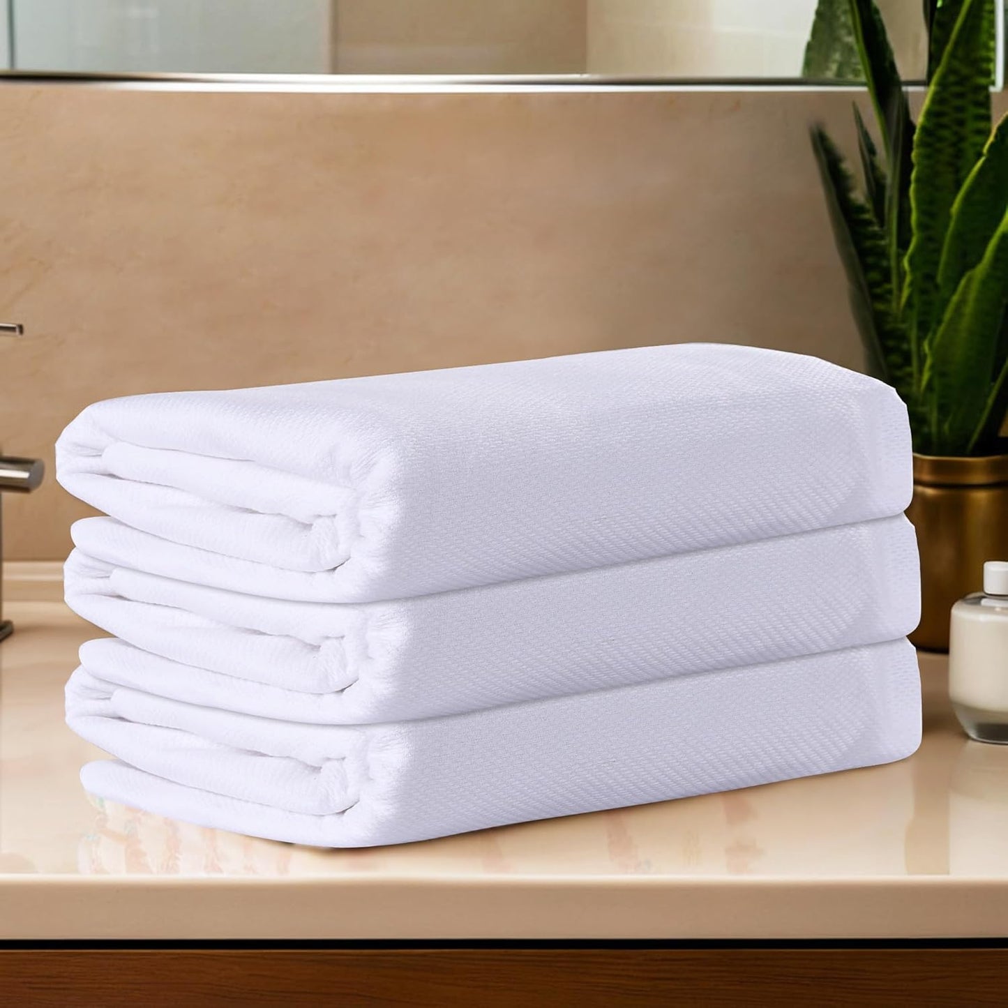 Kuber Industries Pack of 2 Cotton Hand/Face Towels