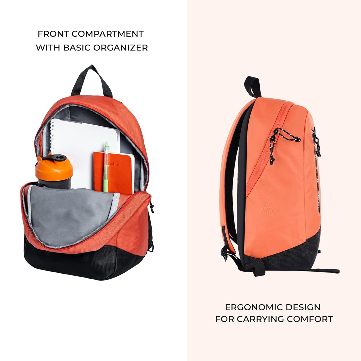 Gear Superior 16 Ltrs Black Grey Casual - alphahostel.in