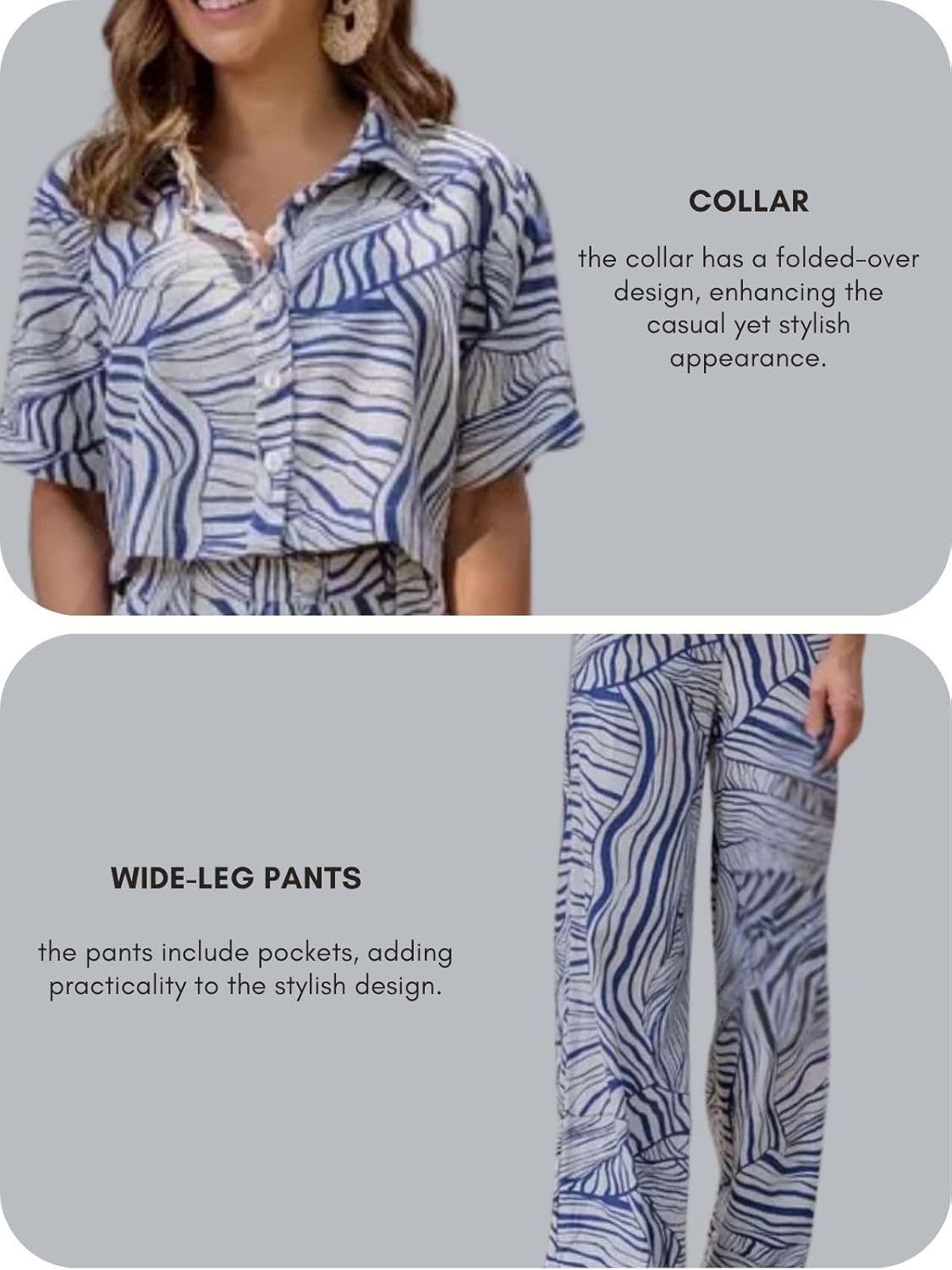Leriya Fashion Co-ord Set for Women – Stylish Korean Summer Outfit | Trendy Travel & Streetwear Look for Girls |Jumpsuit for Women | Hangouts | Picnic | Vacation Wear | Half Sleeeve |