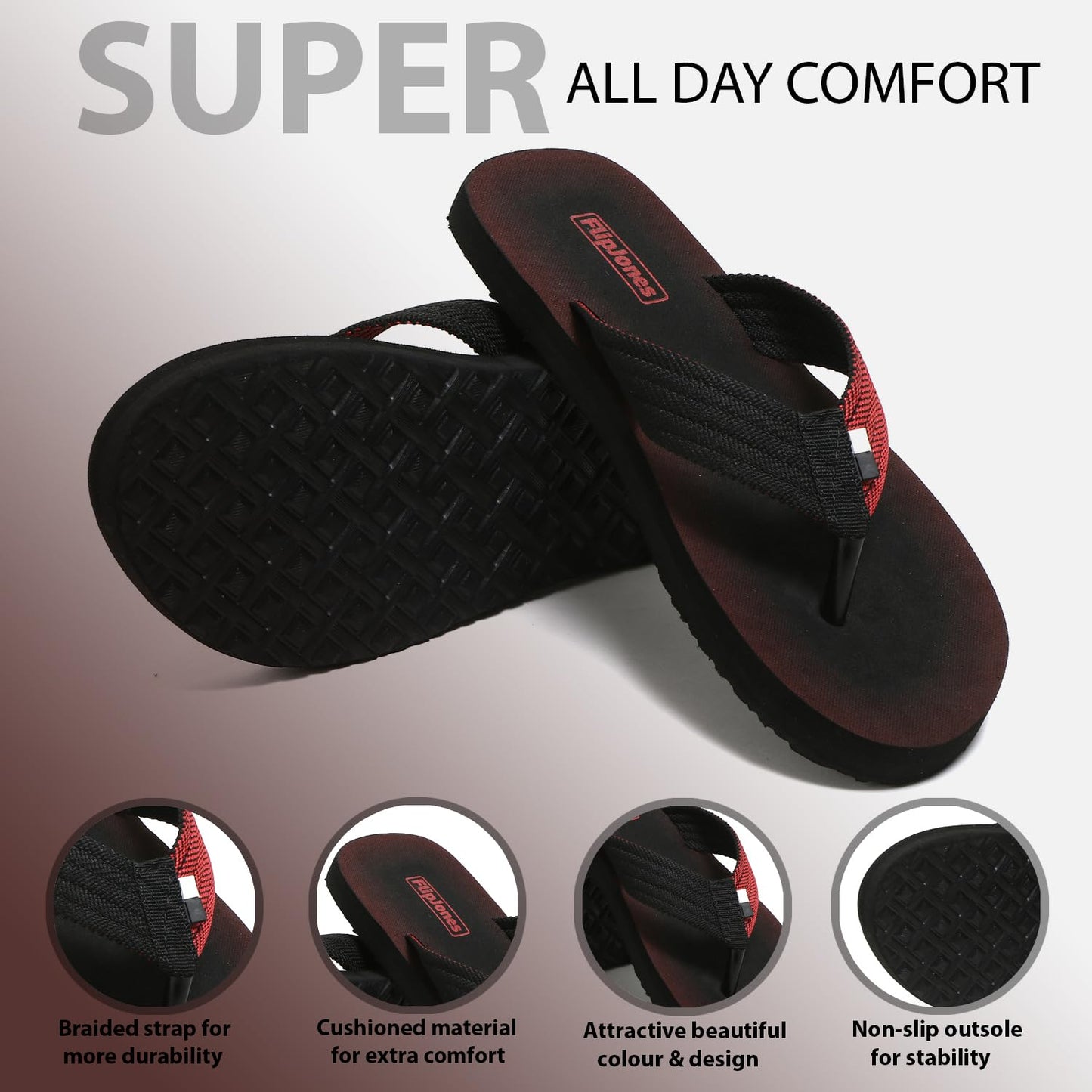 Flip-Flop Lightweight and comfortable Outdoor And Indoor - alphahostel.in