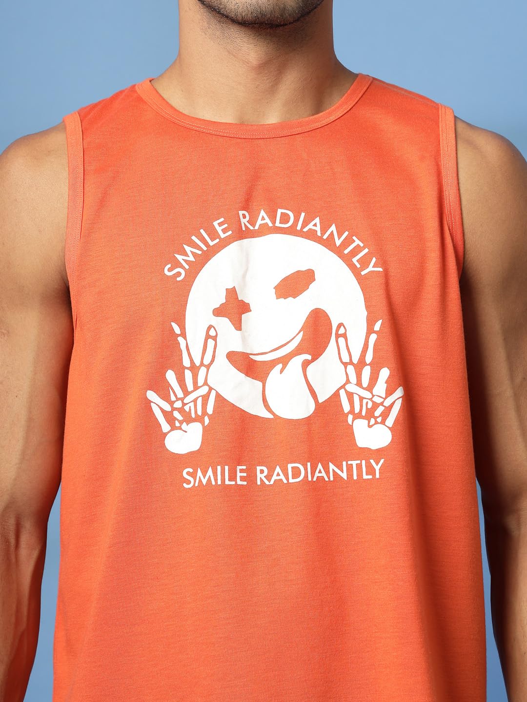 CHKOKKO Tank Tops Sleeveless T-Shirt for Men Cotton