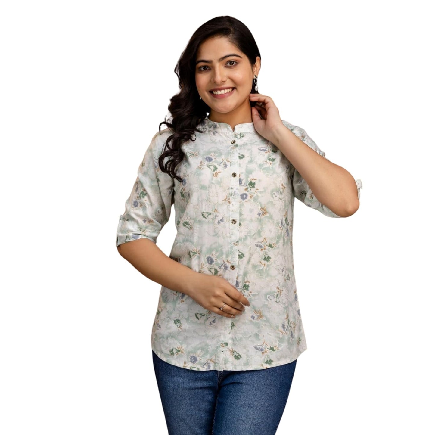 Women's Rayon Indian Culture Tunics Tops