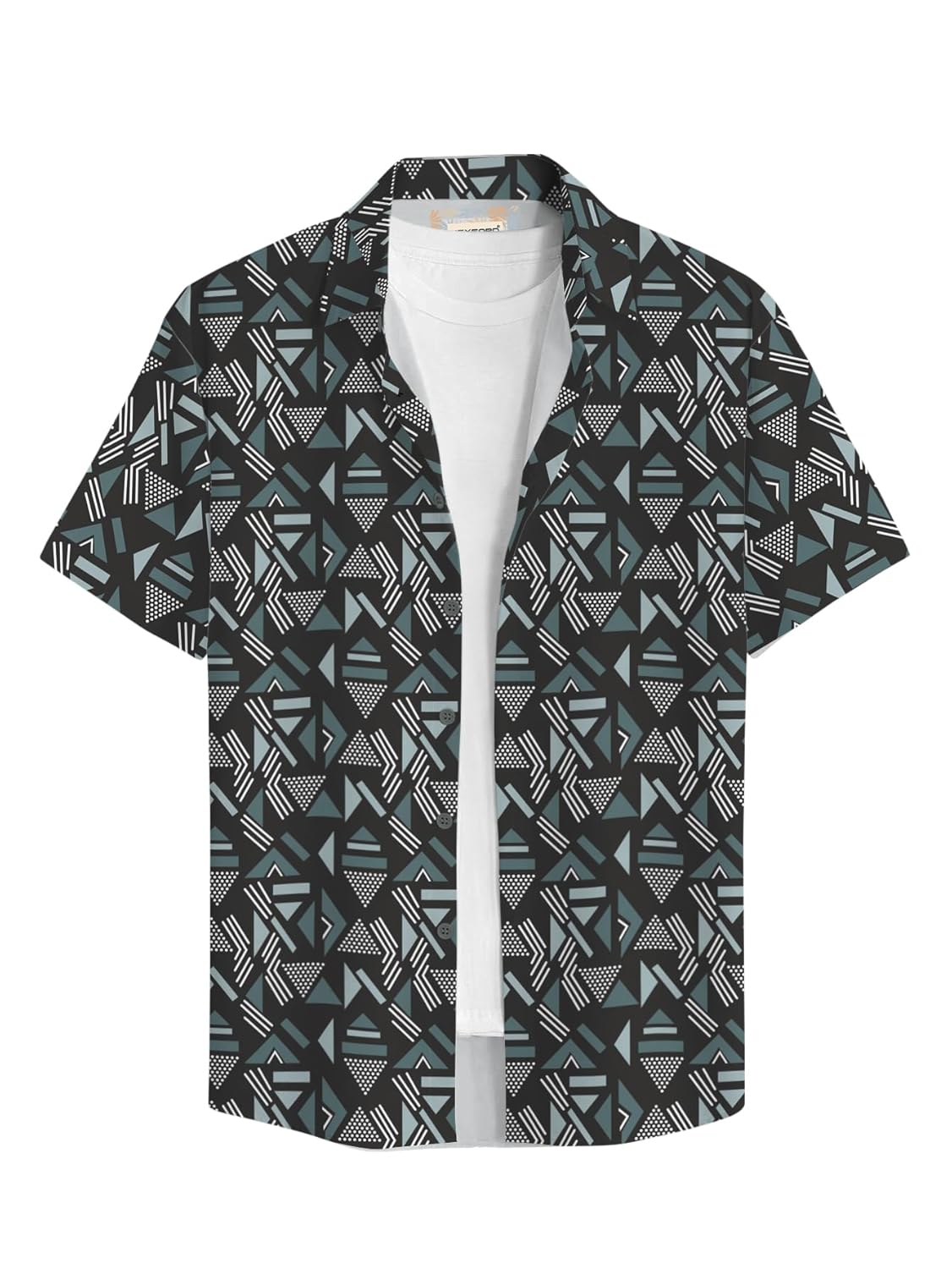 BULLMER Trendy Regular Fit Printed Causal Shirt for Men