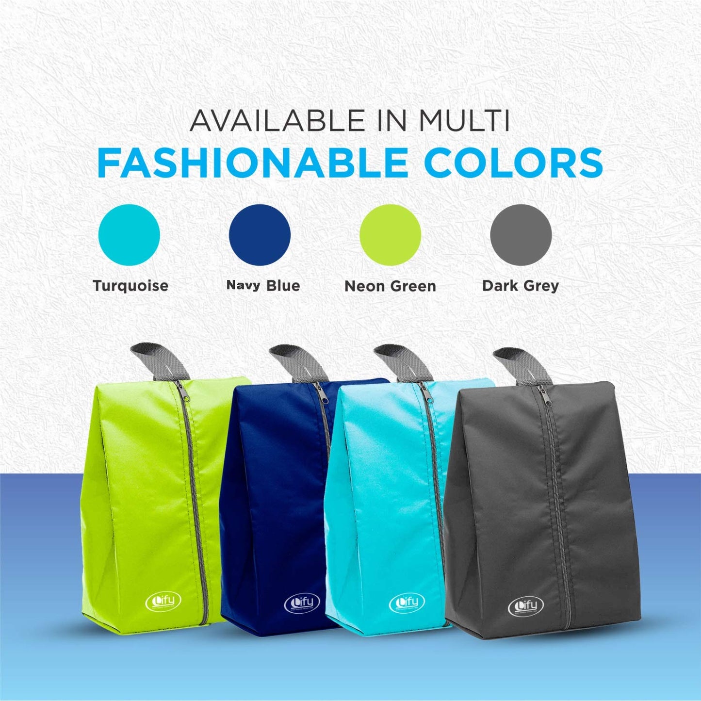 Lify Shoe Storage Organizer Bags Set, Water-Resistant