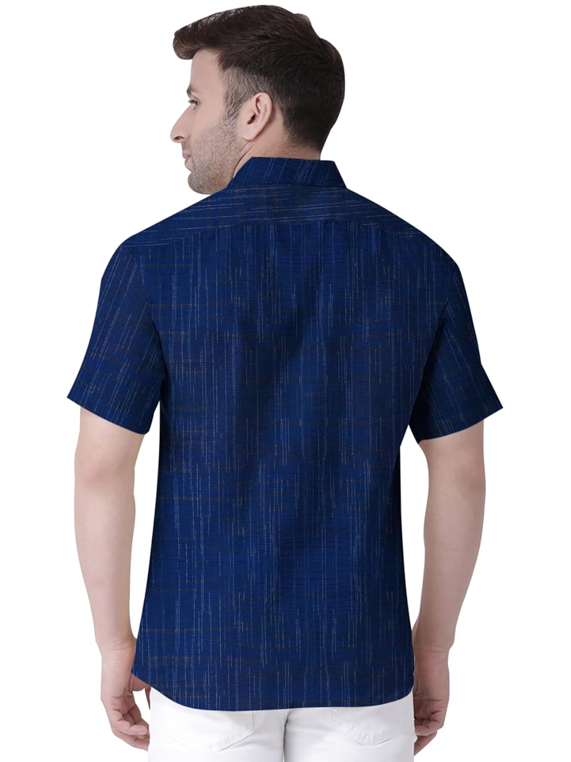 Men's Pure Khadie Cotton Regular Fit Half Sleeves
