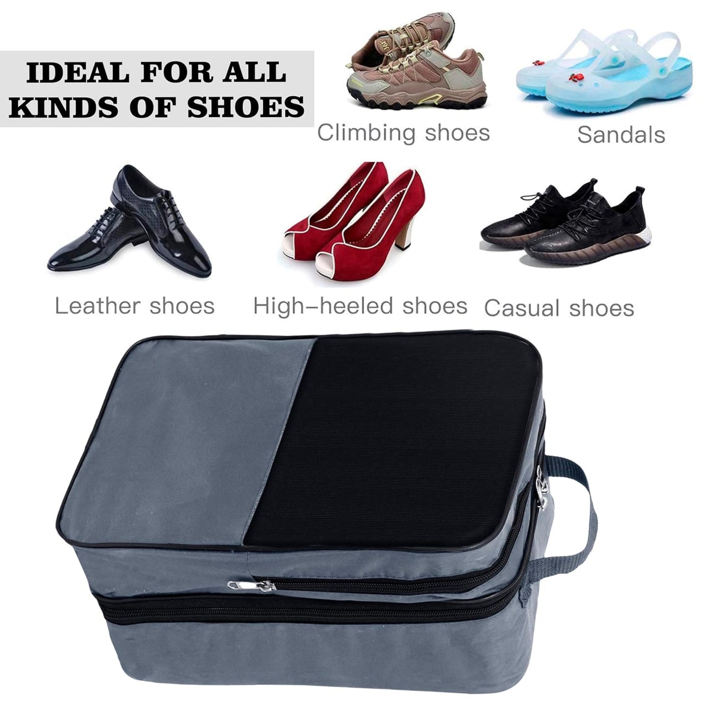 Storite 14 Inch Travel Shoe Bag,Cover,Pouches