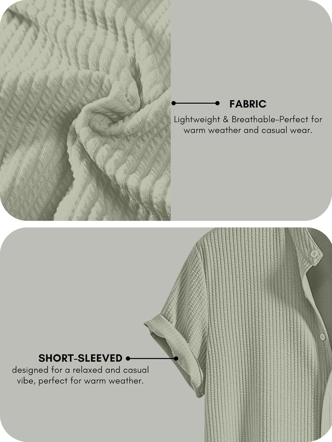 GRECIILOOKS Shirt for Men | Mens Casual Shirt's