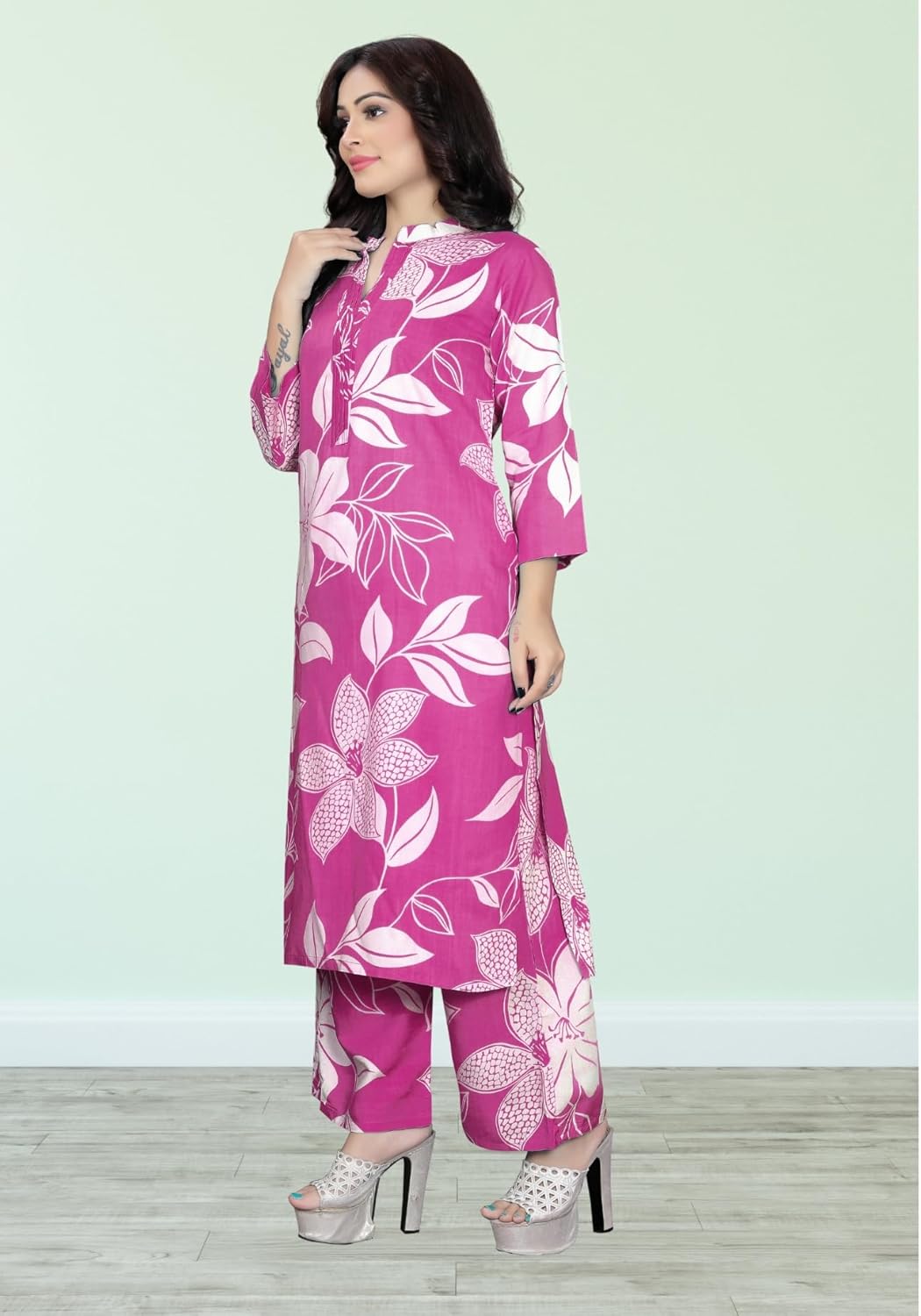 SheChoiceFAB Women's Rayon Viscose Floral Print