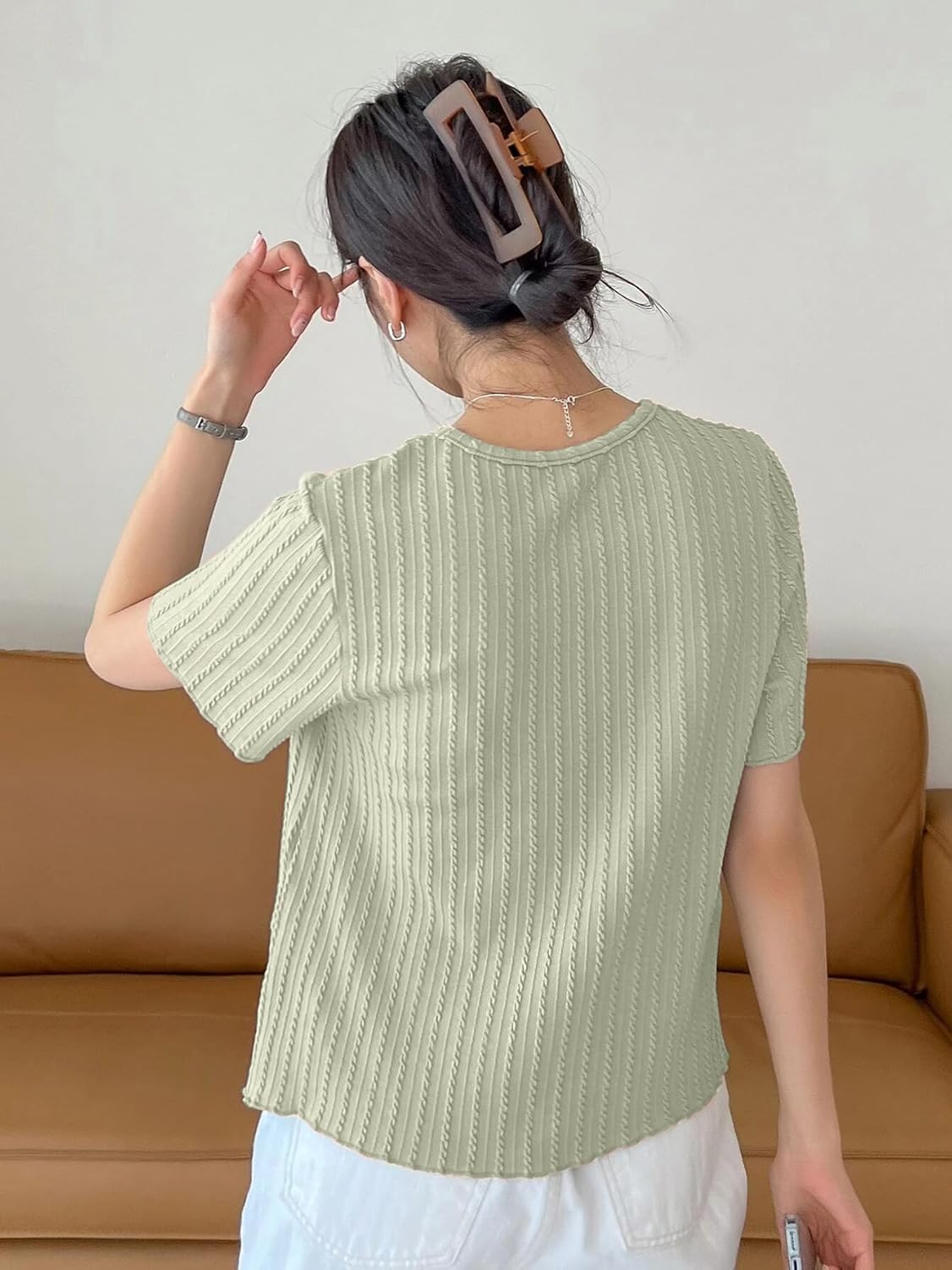 GRECIILOOKS Women’s Fashion Tops – Crop Top, Loose Fit Oversized Shirts & Stylish Korean Tank Tops for Summer Wear (Available in Plus Size and Combo Pack of 2)