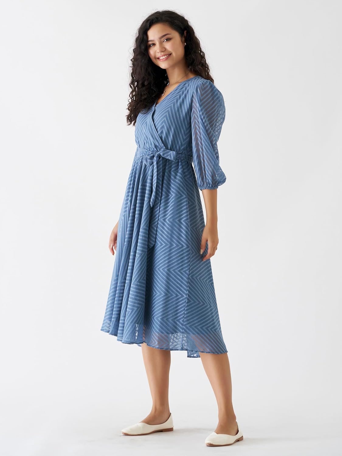 AASK Women Fancy Plain & Solid Designer Dress for Women