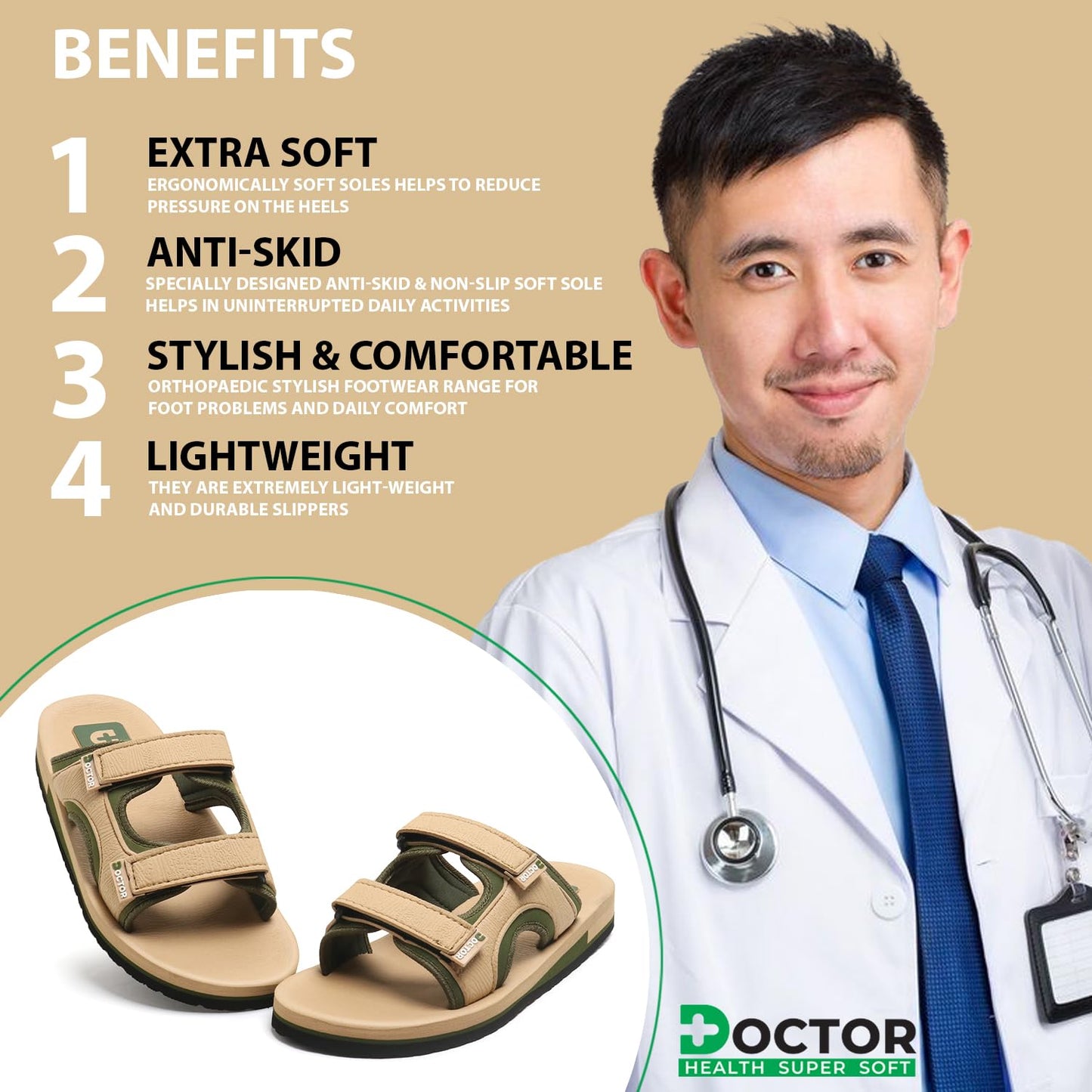 DOCTOR HEALTH SUPER SOFT Stylish Cushioned