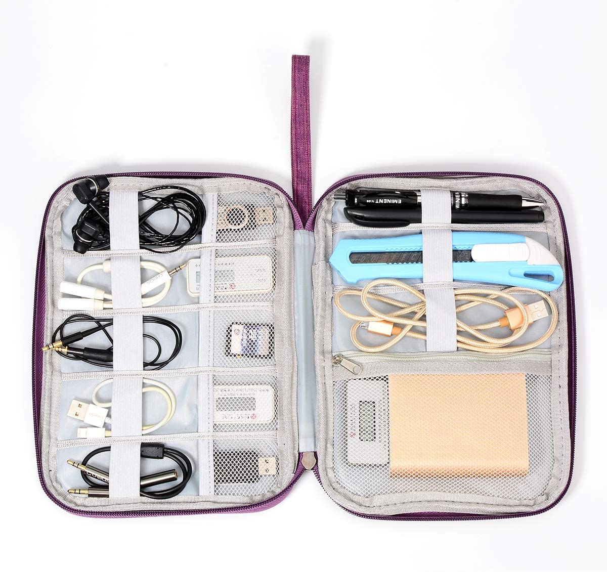 Electronics Organizer Bag Waterproof Carrying Pouch
