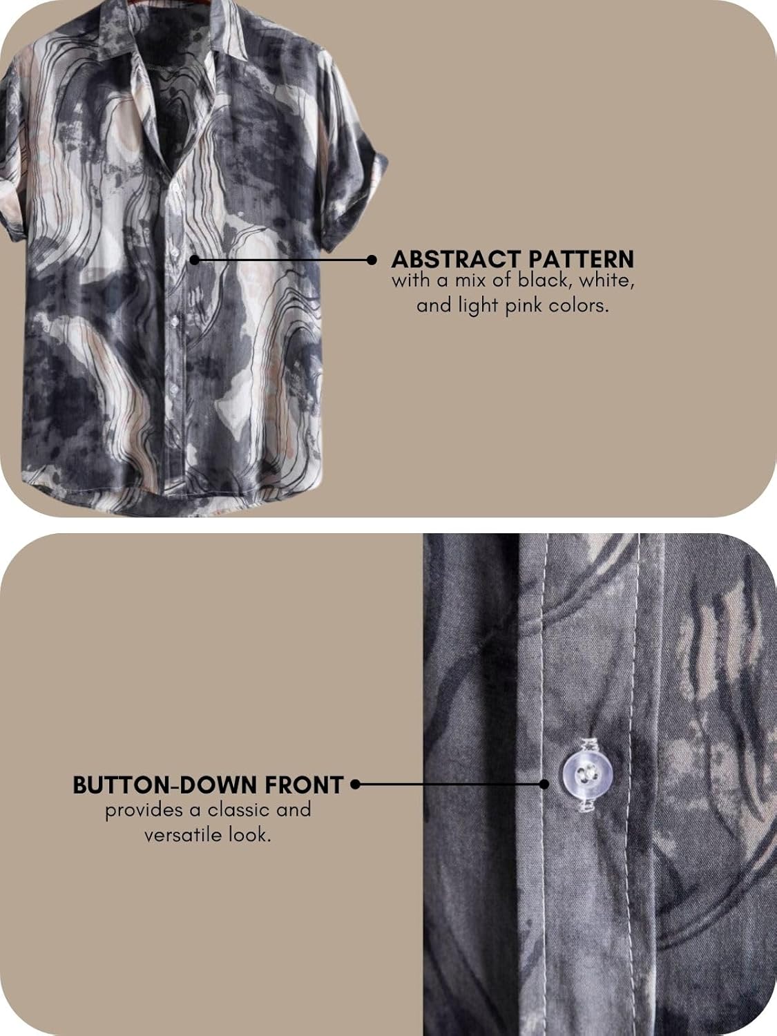 Leriya Fashion Shirt for Men | Casual Stylish | Short Sleeve