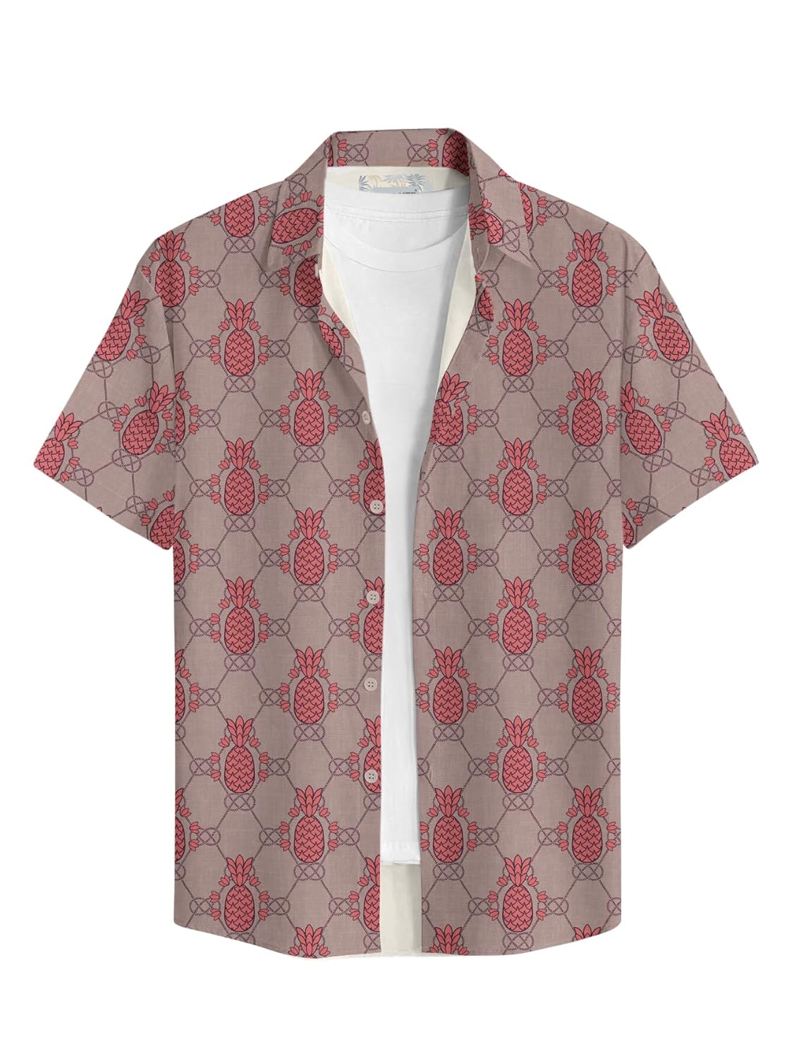 BULLMER Trendy Regular Fit Printed Causal Shirt for Men