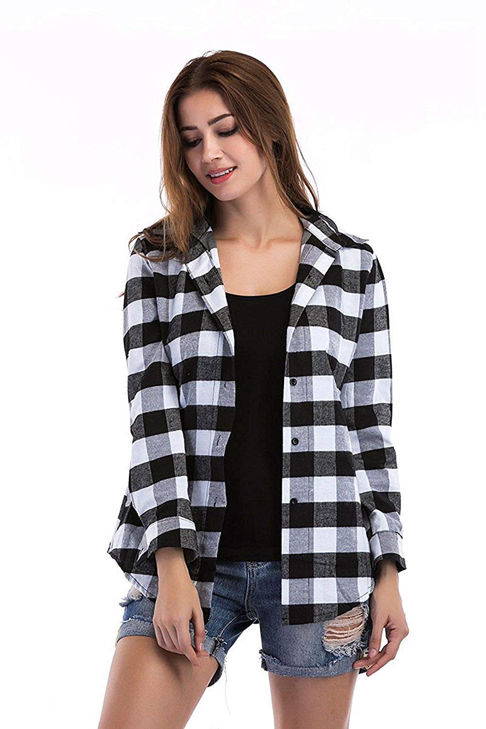 Kanzul -Fashion Passion Casual Checkered Full Sleeves