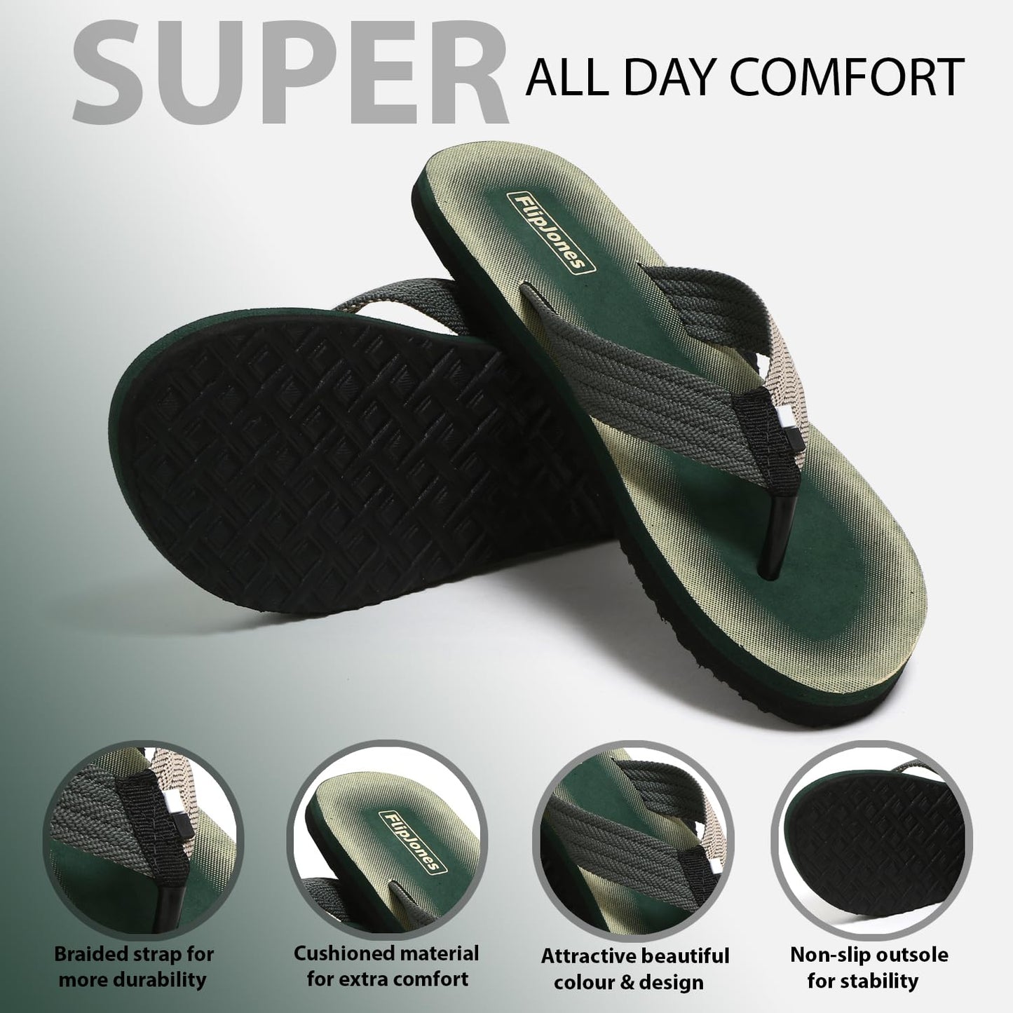 Flip-Flop Lightweight and comfortable Outdoor And Indoor - alphahostel.in