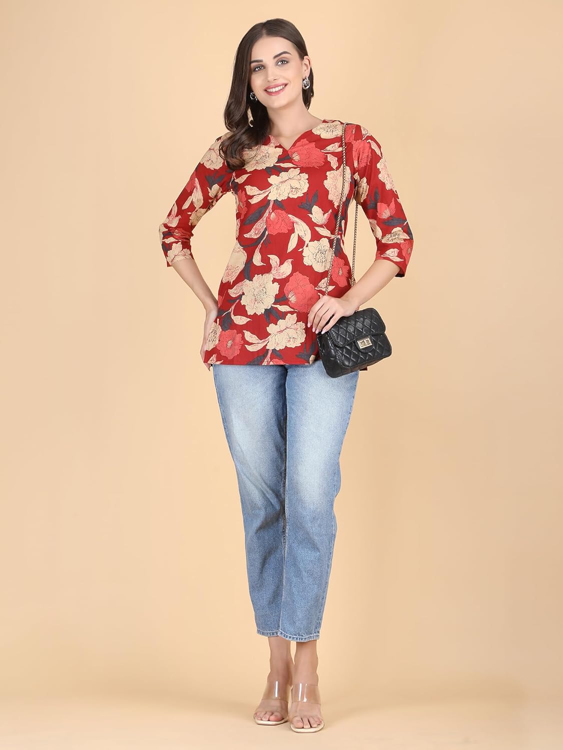 PIDAVLIYA'S Indian Women's Tunics Tops Cotton