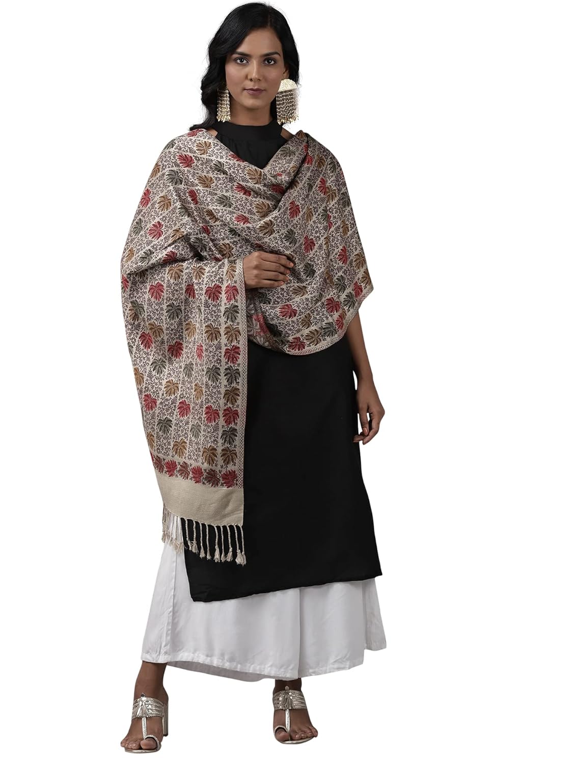INDO ERA Women's Rayon Woven Design Dupatta
