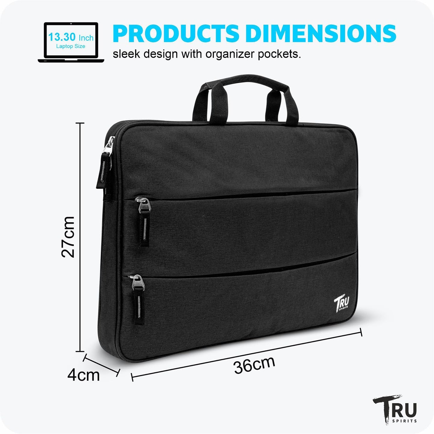 TRU SPIRITS Laptop Sleeve/Pouch/Case/Bag
