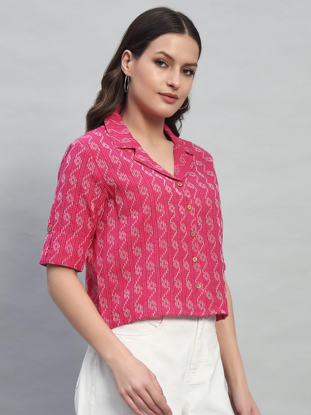 HION HILS Cotton Shirt for Women | Women Shirt