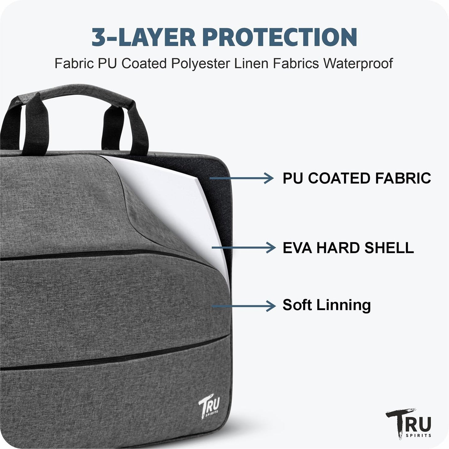 TRU SPIRITS Laptop Sleeve/Pouch/Case/Bag
