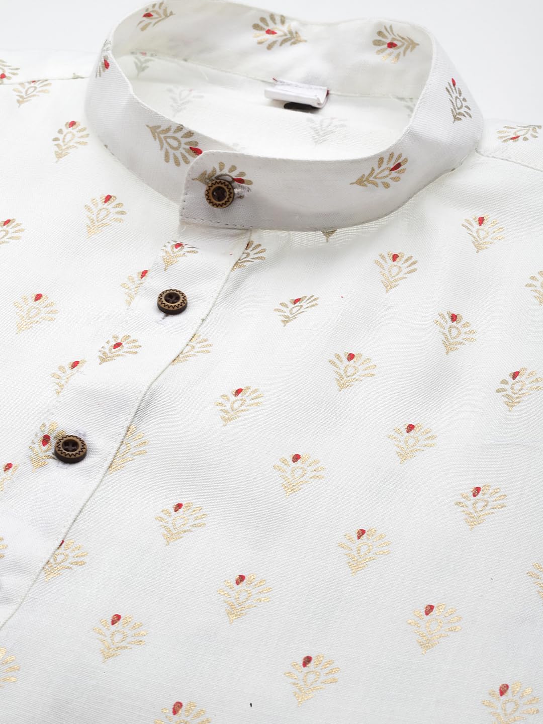 Luxrio Kurta for Men Cotton Blend Printed Regular Fit