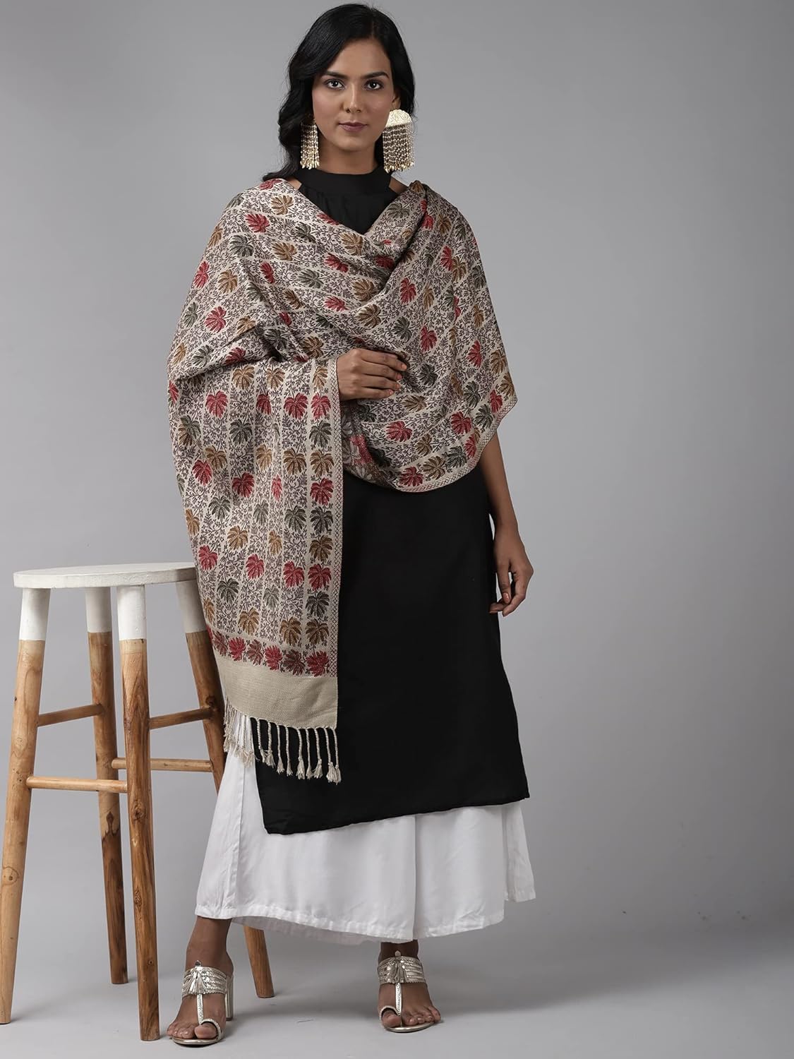 INDO ERA Women's Rayon Woven Design Dupatta