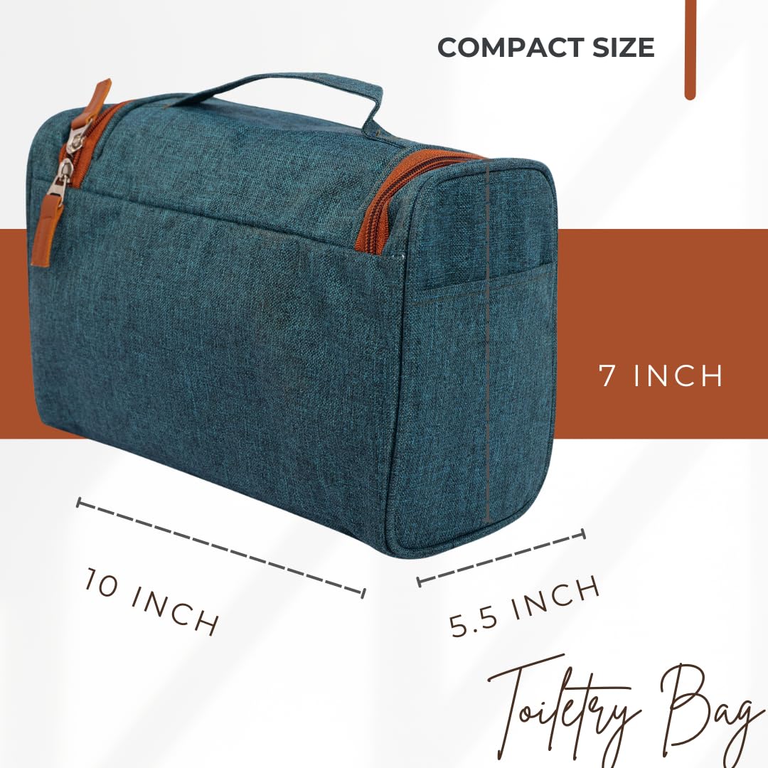 PHILLIN Bag for Men - Water Resistant Travel Pouch