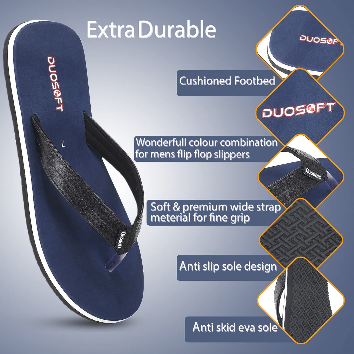 Doctor Walk Flip Flop for Men | Soft Comfortable - alphahostel.in