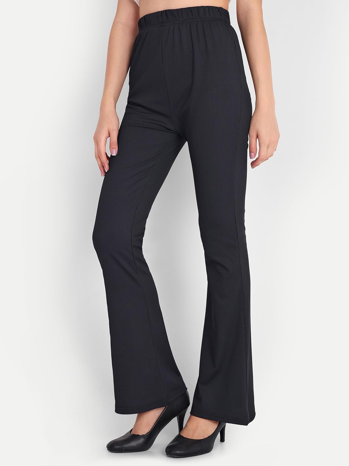 FNOCKS Pants Women's Premium Cotton Bell Bottom