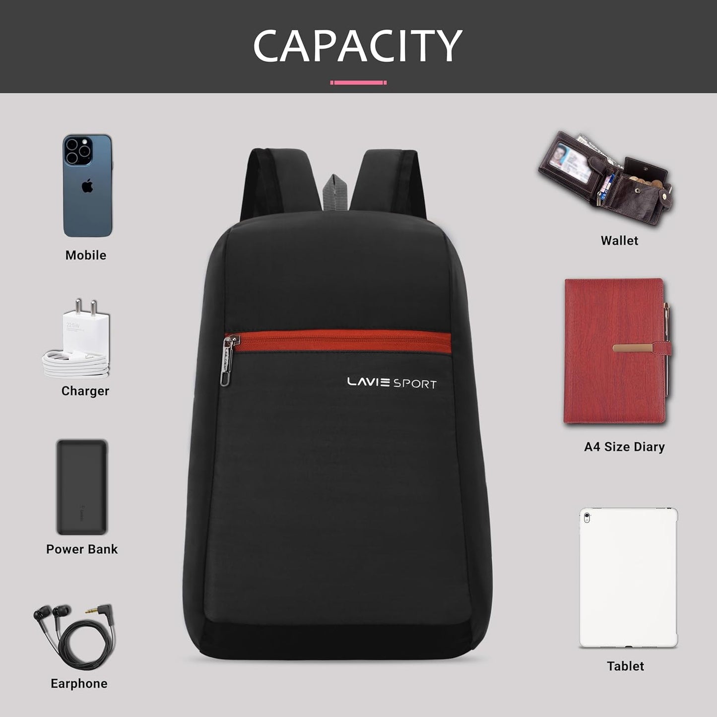 Lavie Sport Sprinter Daypack Unisex Casual