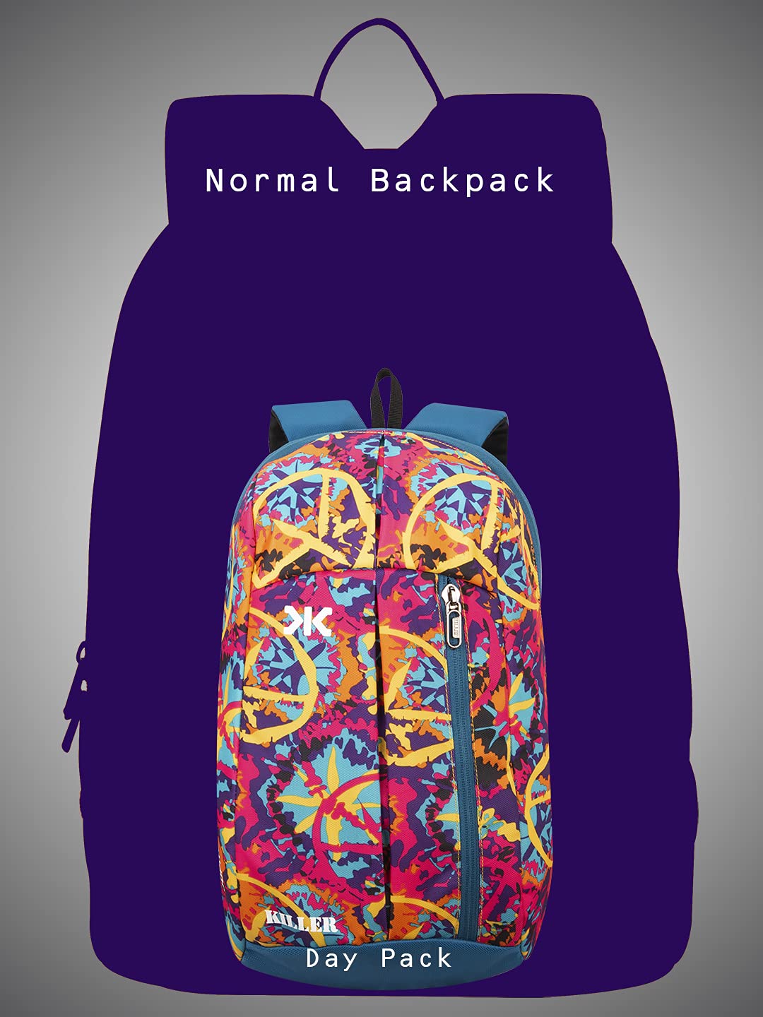 KILLER Jupiter Small Outdoor Mini Backpack 12L - alphahostel.in