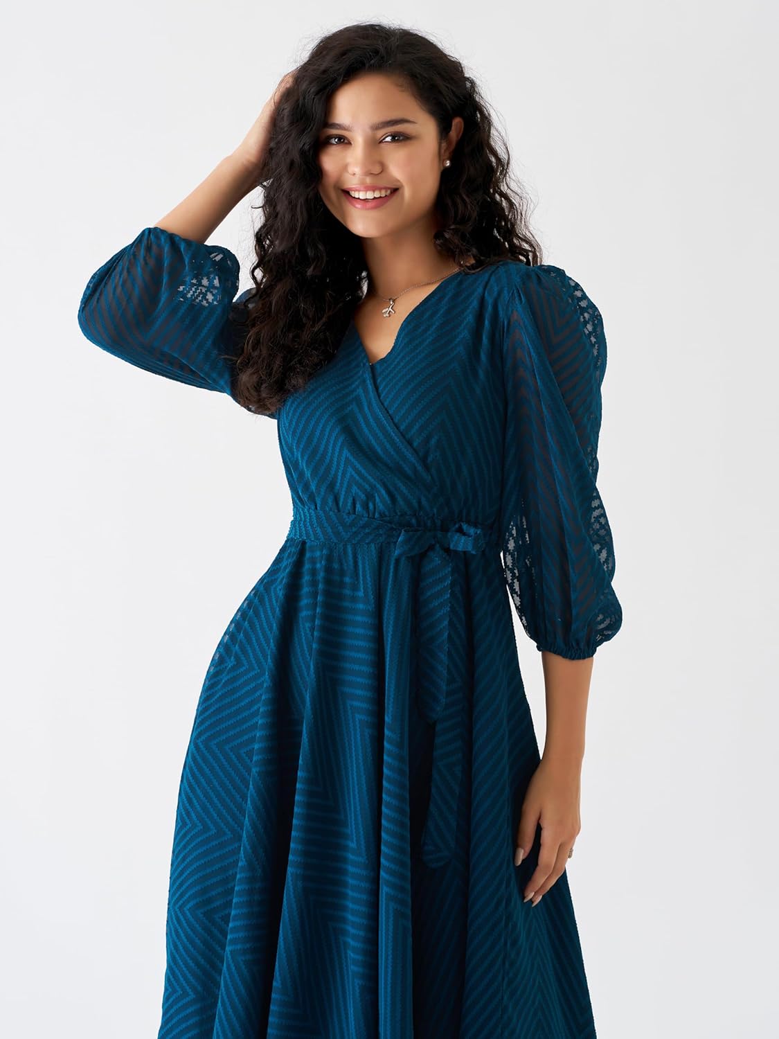 AASK Women Fancy Plain & Solid Designer Dress for Women