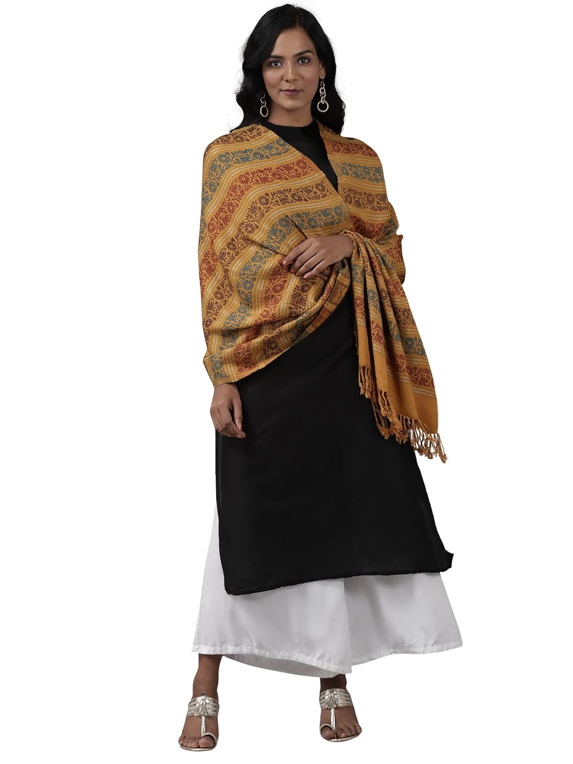 INDO ERA Women's Rayon Woven Design Dupatta