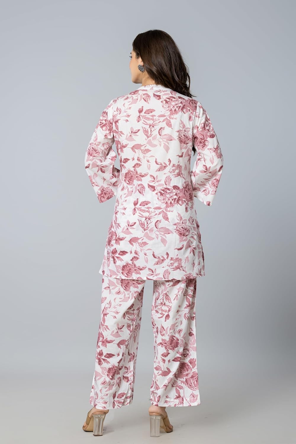 Women's Cotton Printed Co-ord Set of Kurta and Palazzo