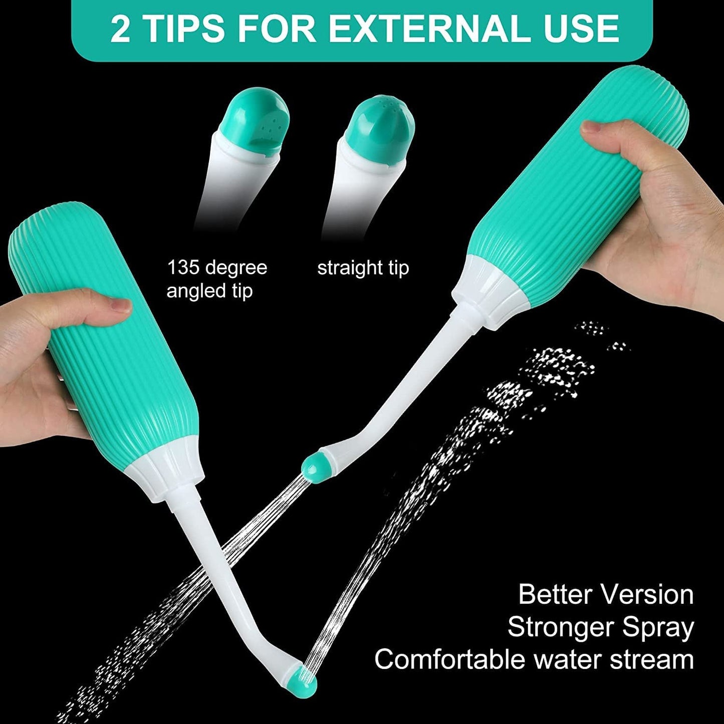 DOCAT Handheld Portable Bidet Spray Bottle for Toilet