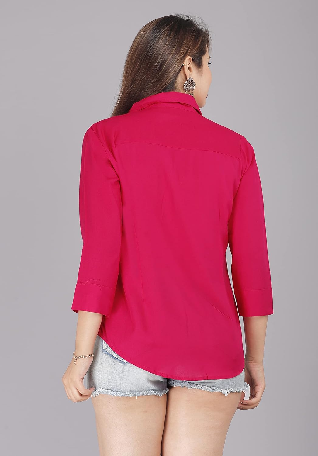 GEHU GARMENTS Women Solid Shirt for Office