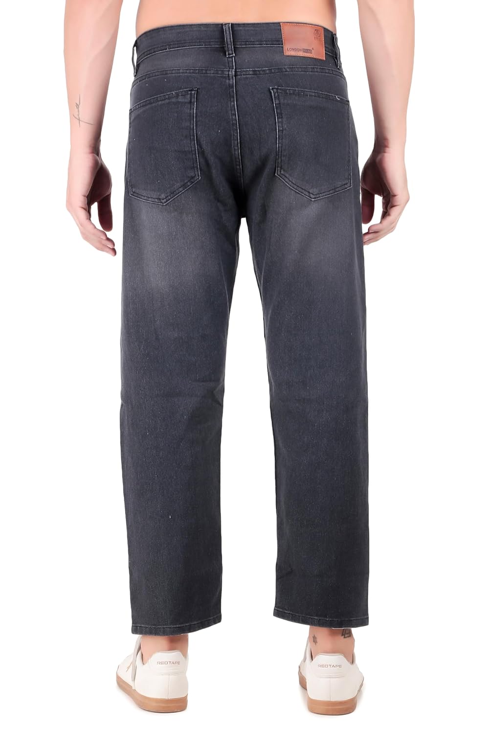 London Hills Men's Relaxed Fit Mid Rise Jeans || Relaxed